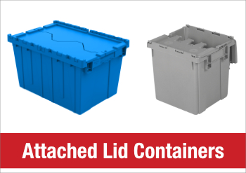 Attached Lid Containers